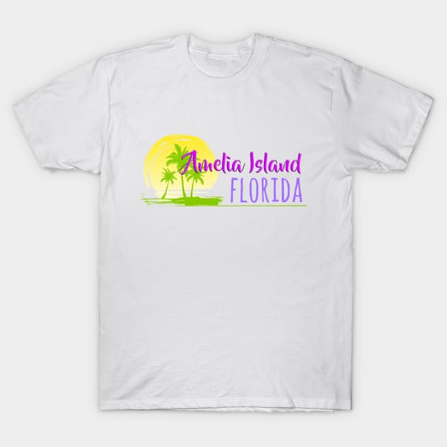 Life's a Beach: Amelia Island, Florida T-Shirt by Naves